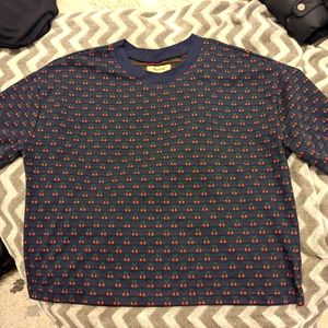 Madewell Cherry Top - Sz medium